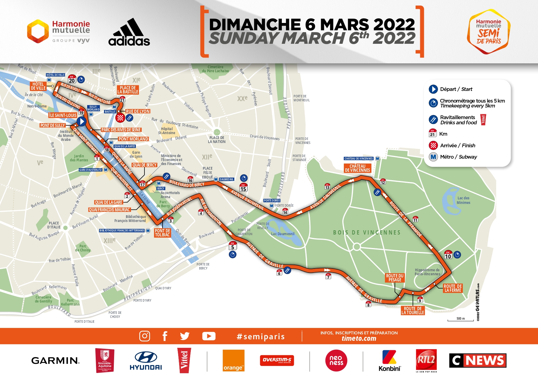 course paris tours 2023