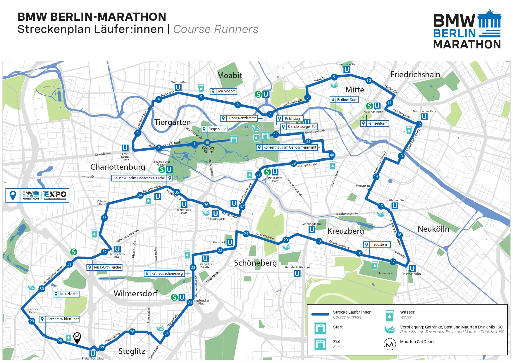 BMW Berlin Marathon 2026 World Marathon Majors Travelmarathon